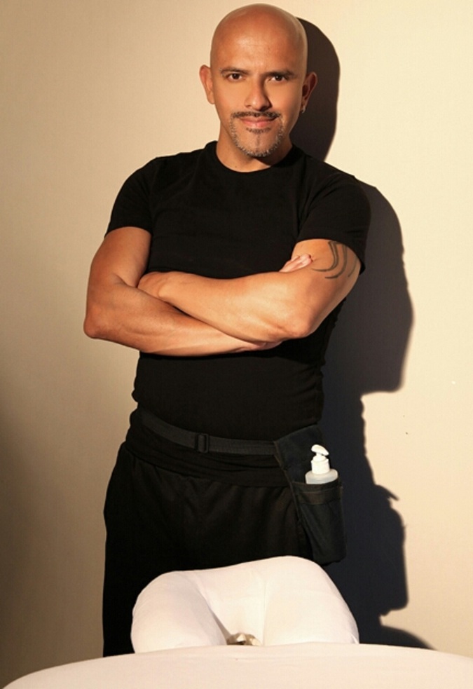 Carlos Ivazeta en uniforme de trabajo
